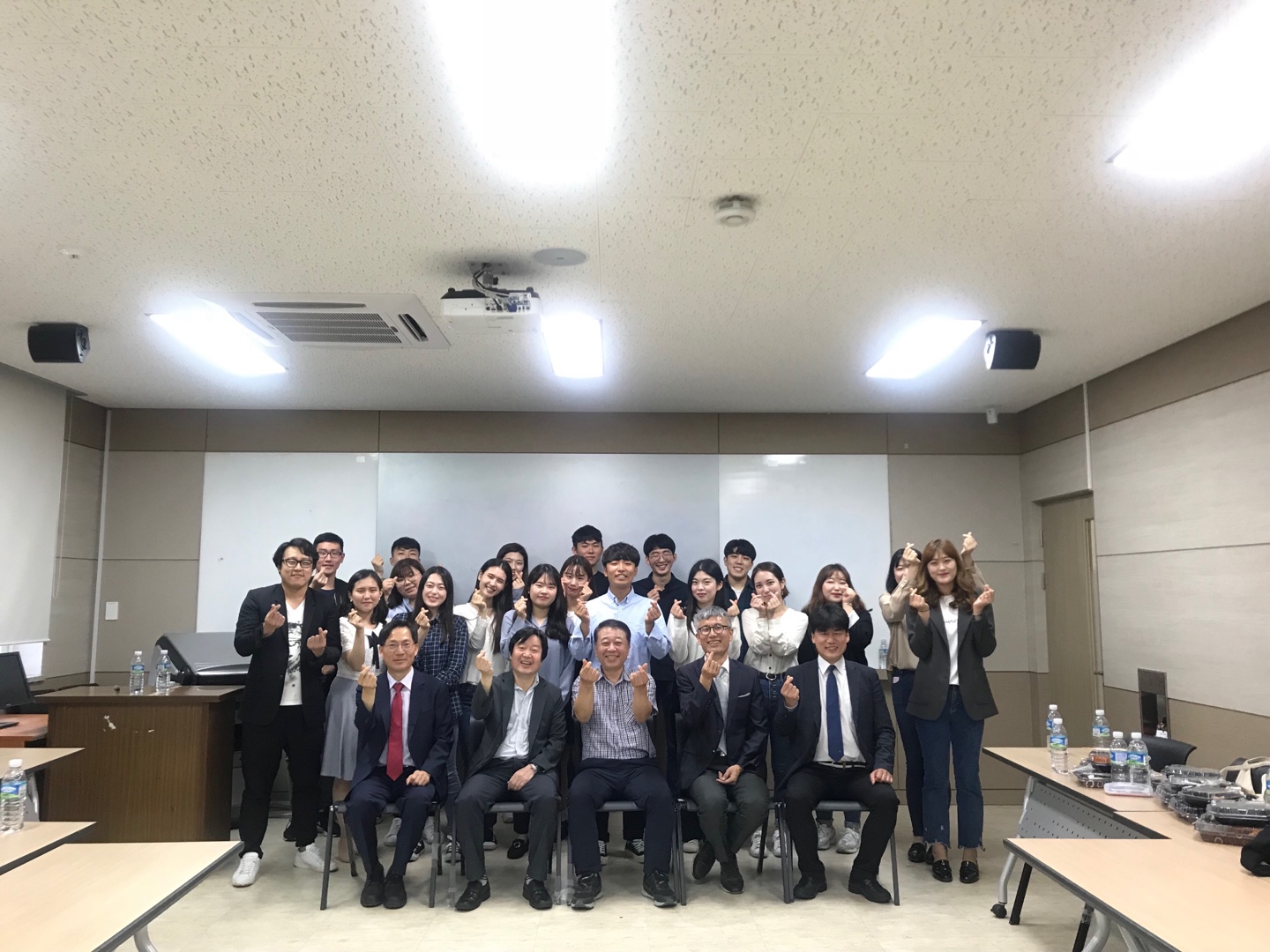 2018 졸업예정자와 교수님 간담회